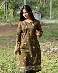Olive Green Co-ord Set