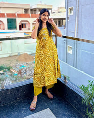 Mehendi Green Aline Coord Set