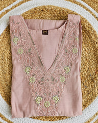 Rose Gold Muslin Set