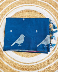 Dola Silk Parrot Design