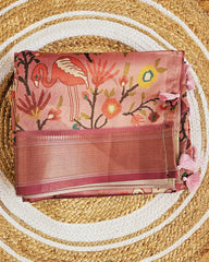 Tissue with Floral Design