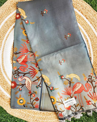 Tissue with Floral Design