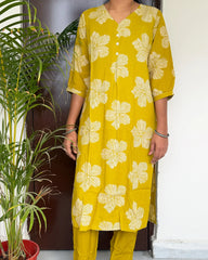 Malar Soft Rayon kurti set