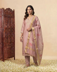 Rose Gold Muslin Set