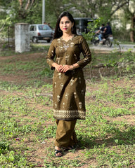 Olive Green Co-ord Set
