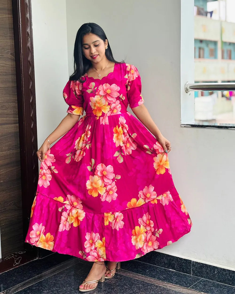 Georgette Gown