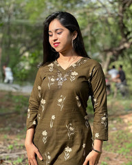 Olive Green Co-ord Set