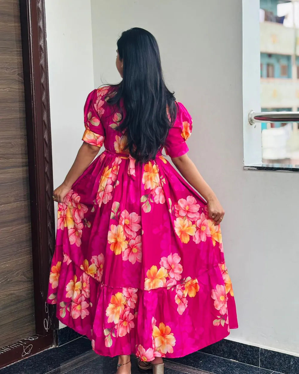 Georgette Gown