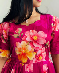 Georgette Gown