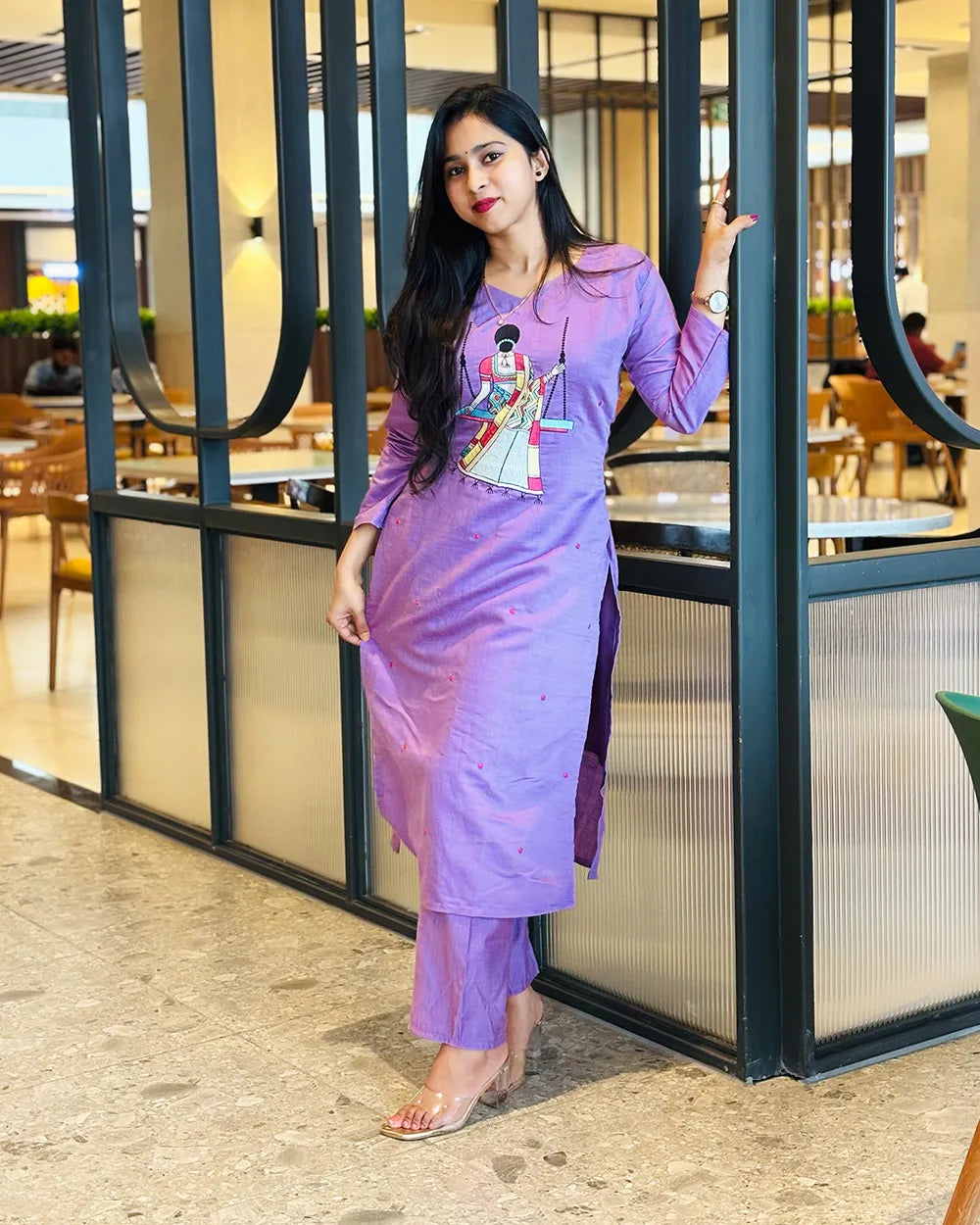 Lavender Vatican Co-ord Set