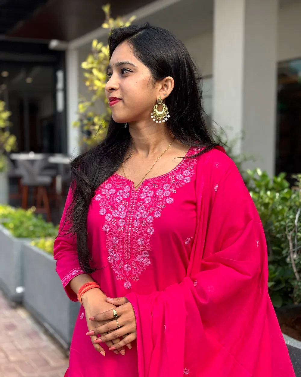 Cotton Bloom Kurta