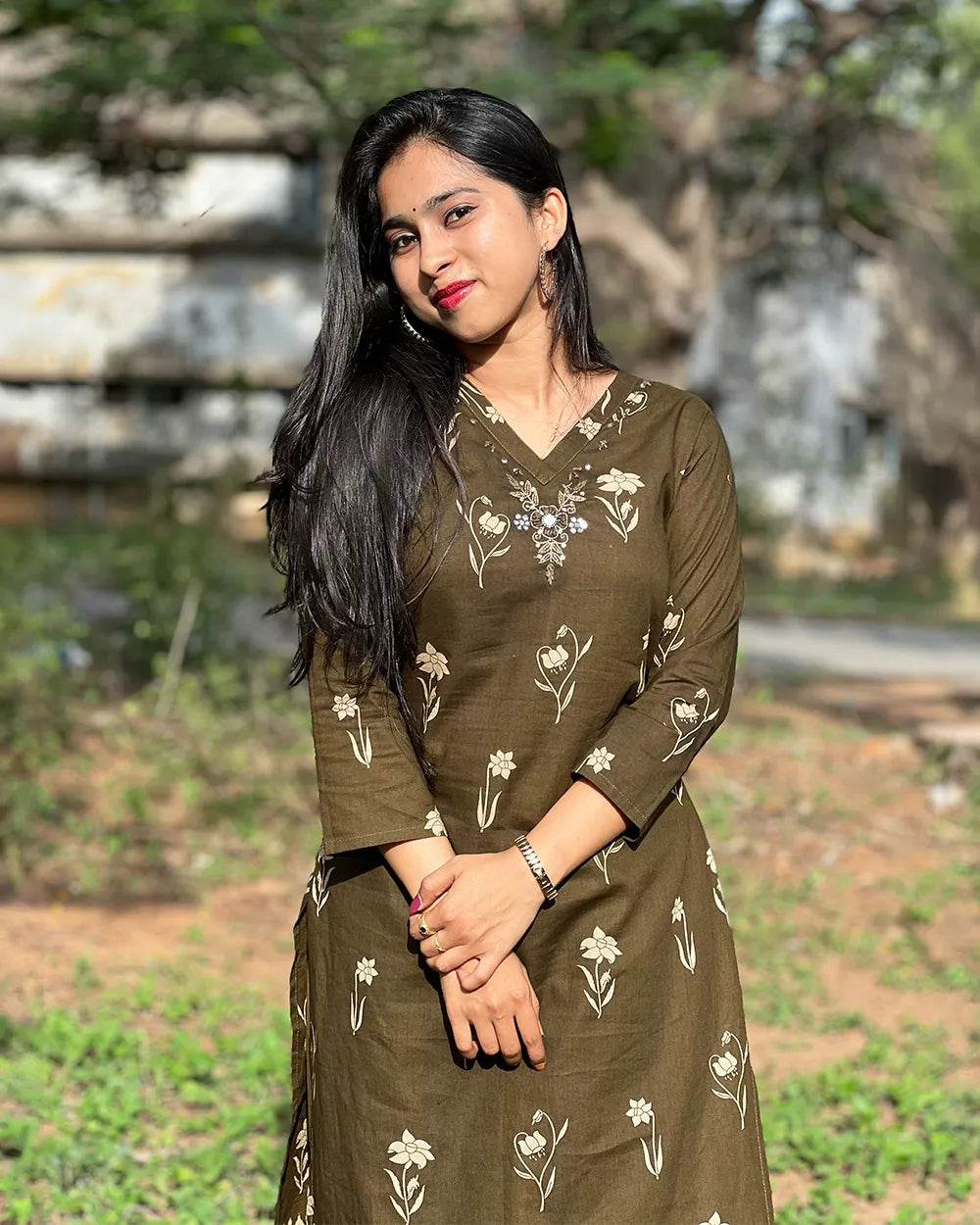 Olive Green Co-ord Set