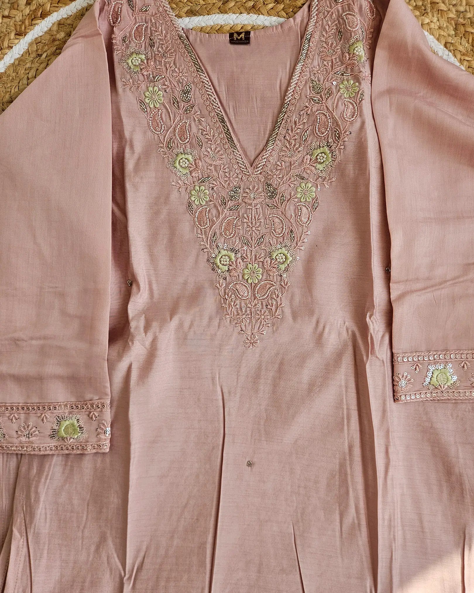 Rose Gold Muslin Set