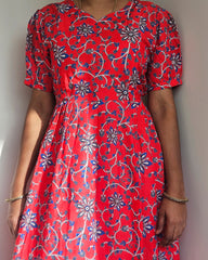 Cotton Flare Feeding Gown