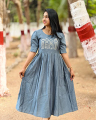 Grey Vatican Gown