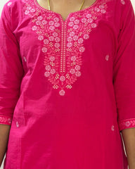 Cotton Bloom Kurta