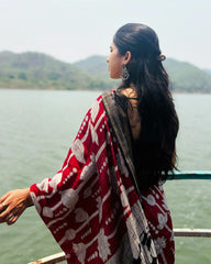 Maheshwari Silk Sarees with Flowers