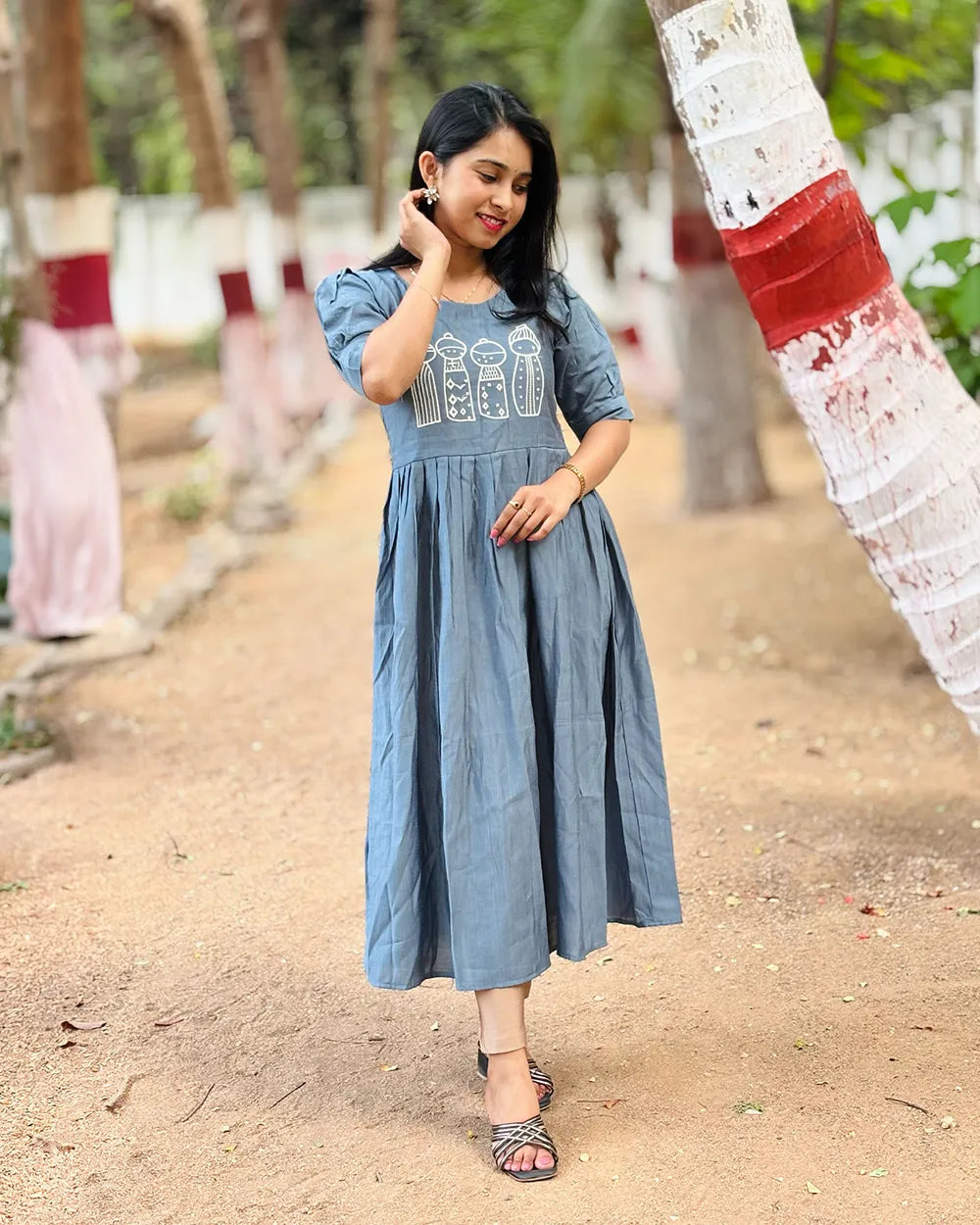 Grey Vatican Gown