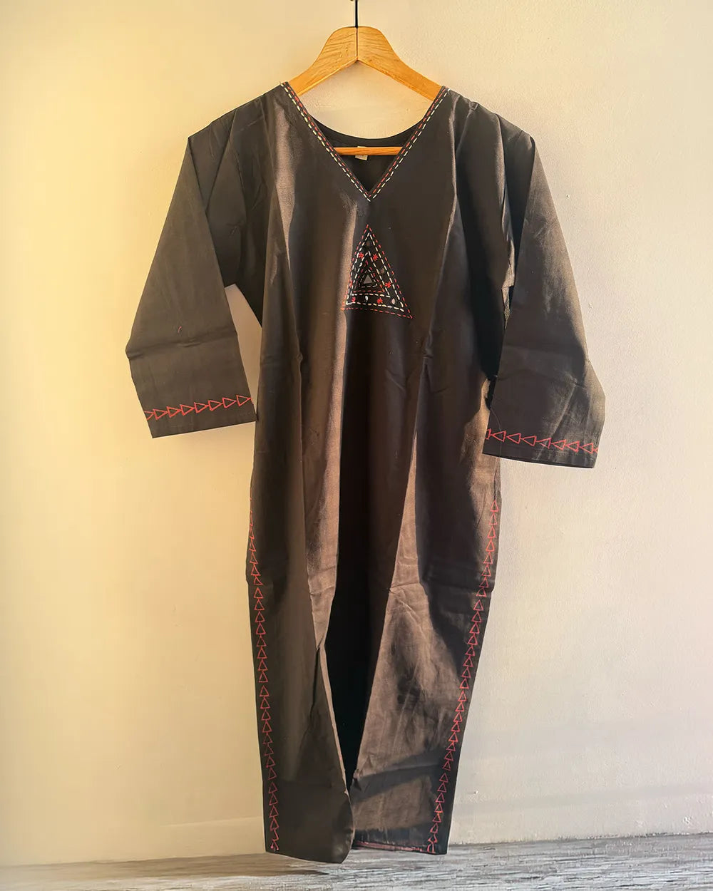 Dhabu Cotton Kurti Set