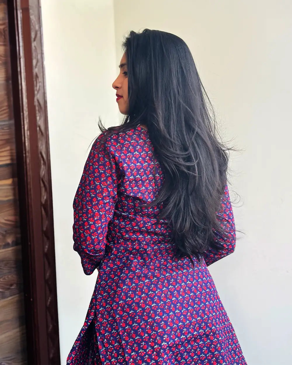 Purple Cotton Co-ord set