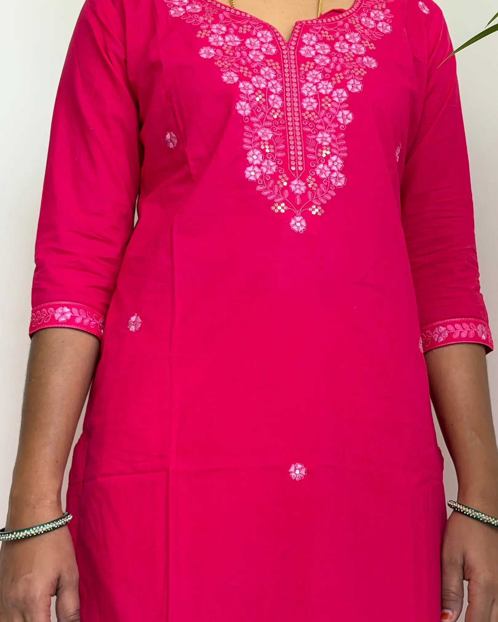 Cotton Bloom Kurta