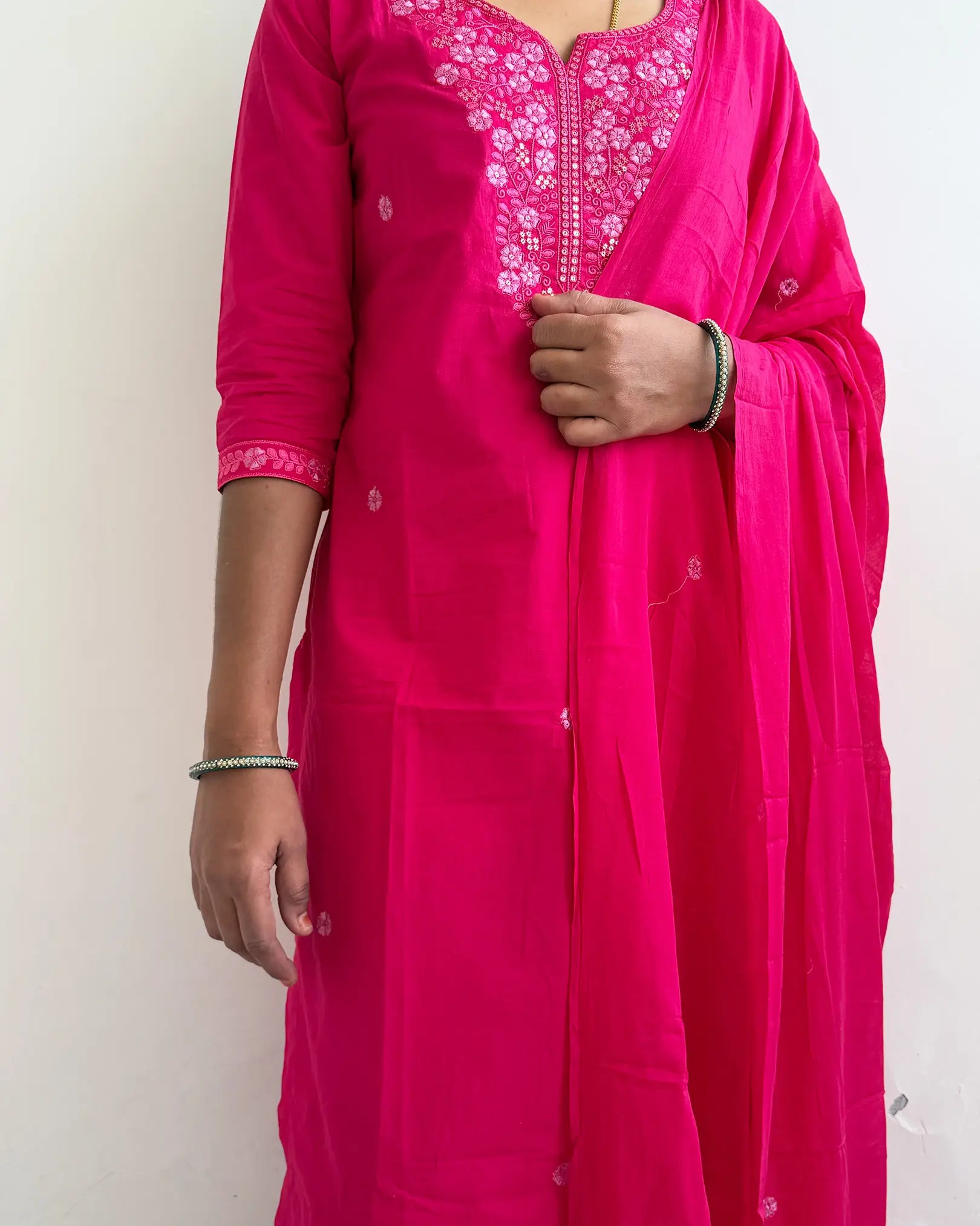 Cotton Bloom Kurta