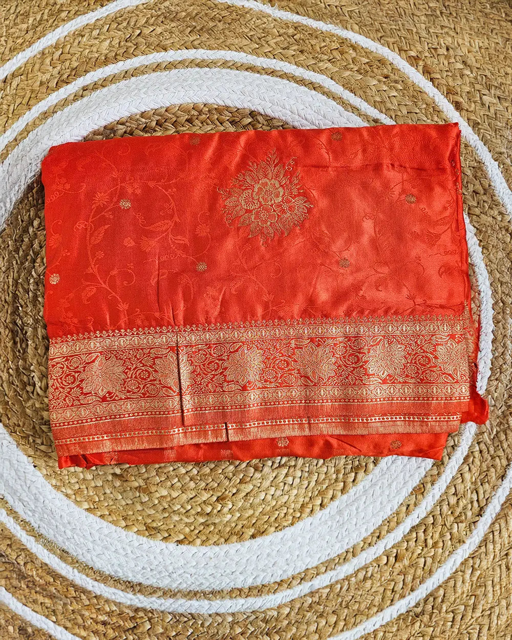 Mushroo Satin Saree