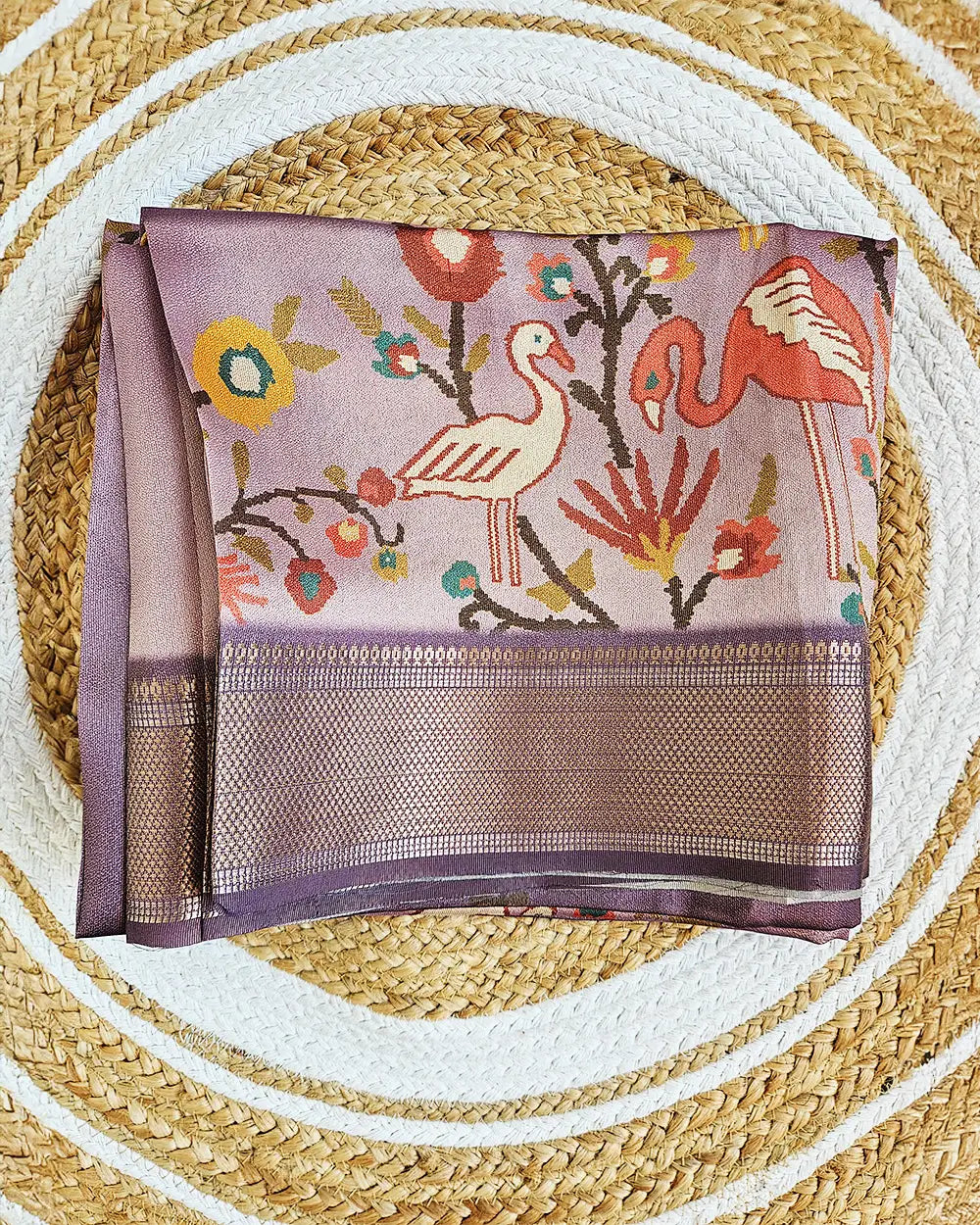 Tissue with Floral Design