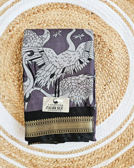 Maheshwari Silk Sarees with Swans