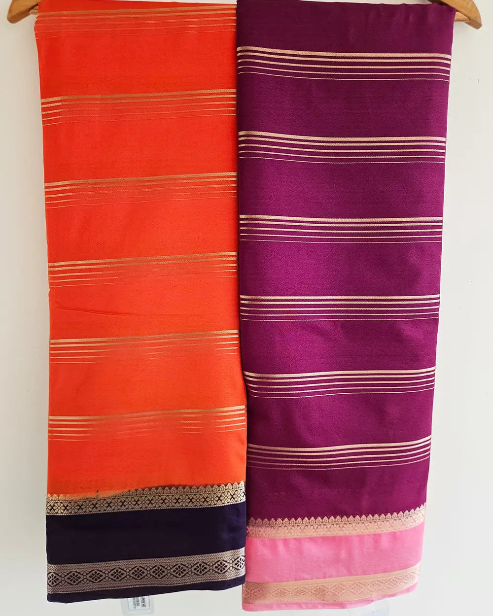 Semi Mysore Crepe Saree