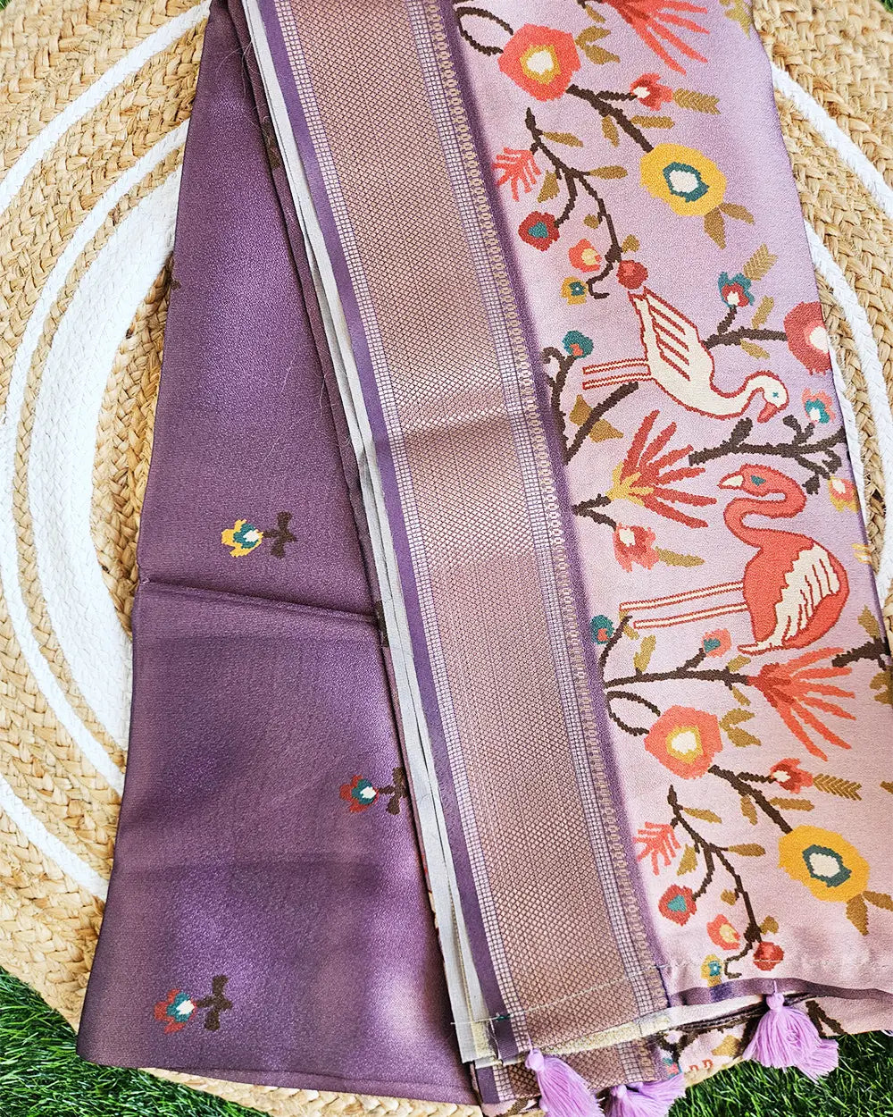 Tissue with Floral Design