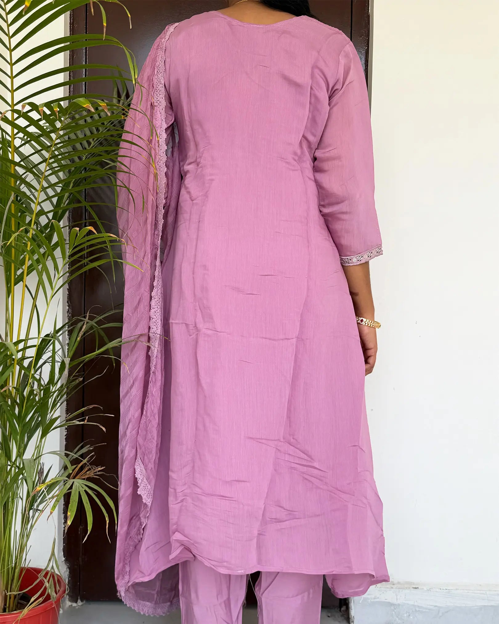 Blush Silk Flow Anarkali