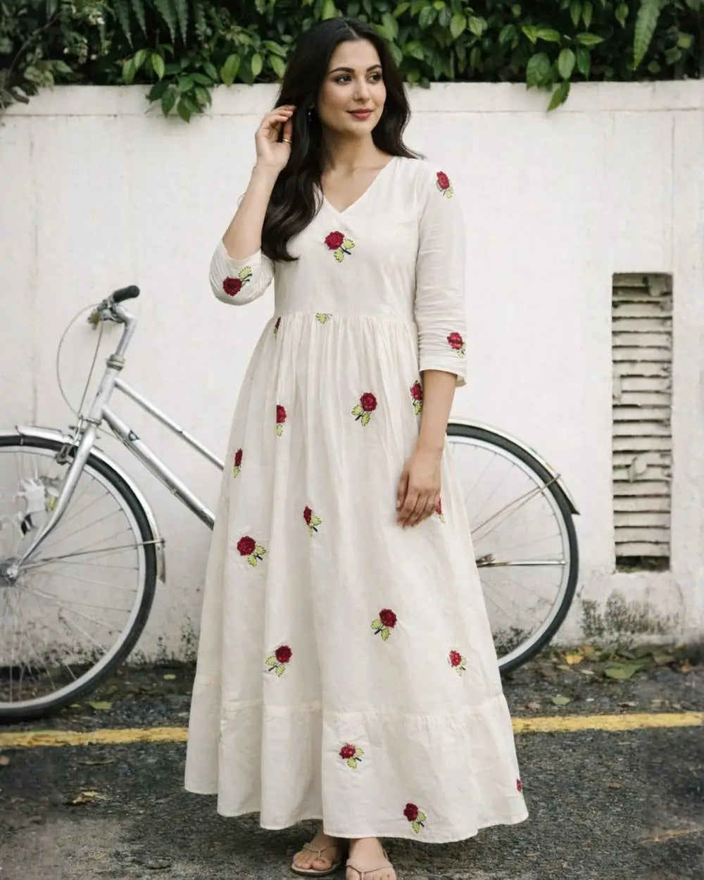 Khadi Cloud Gown