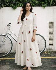 Khadi Cloud Gown