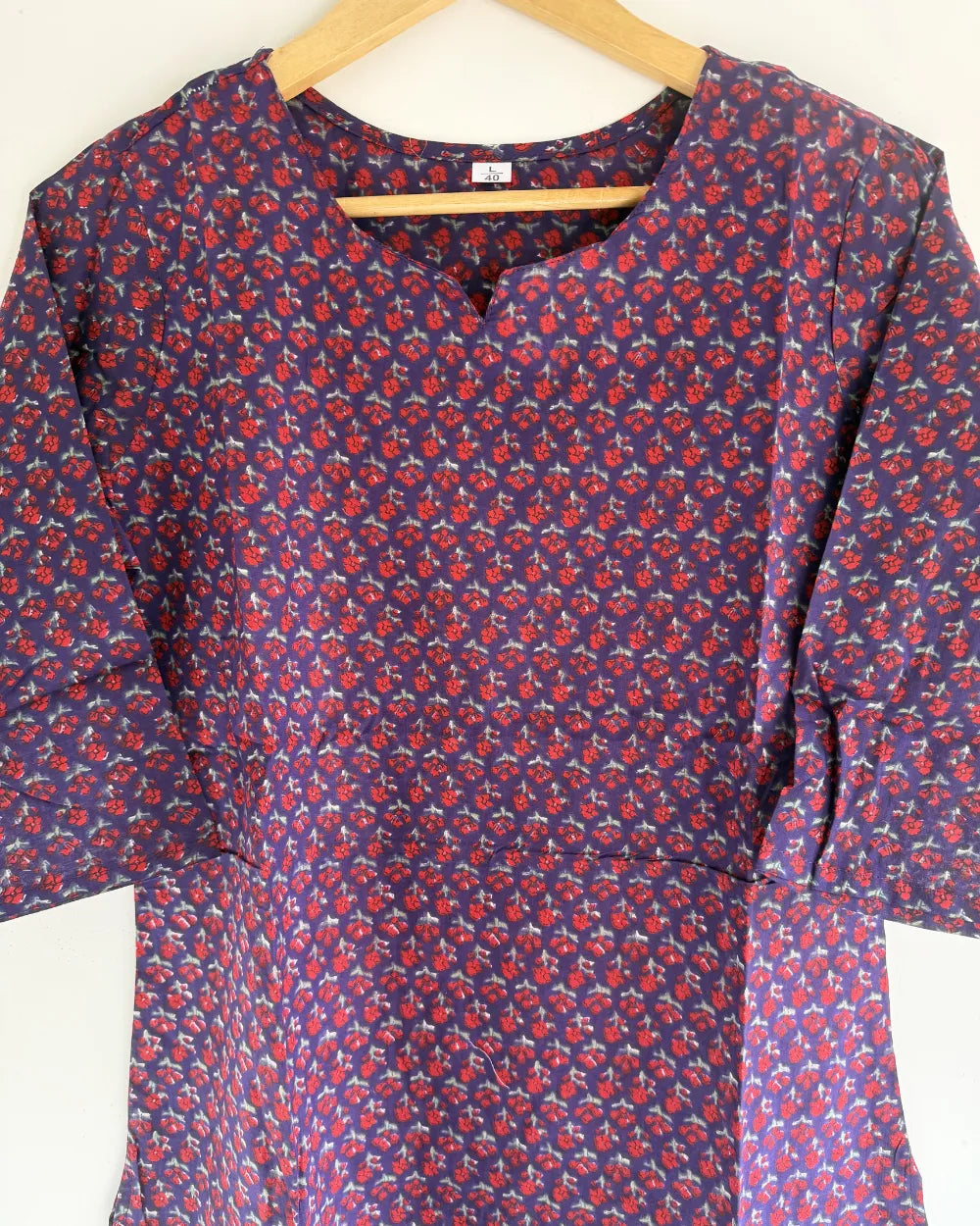 Purple Cotton Co-ord set