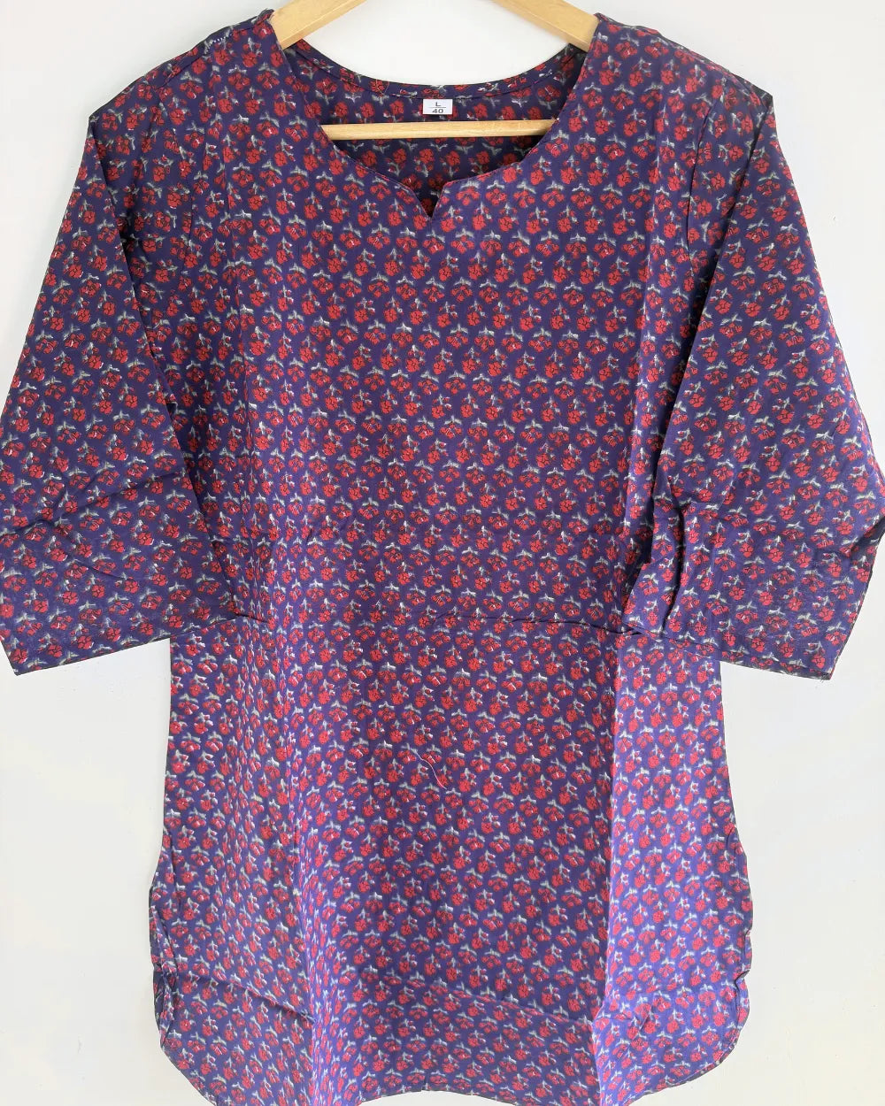 Purple Cotton Co-ord set